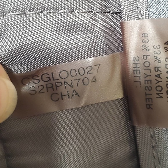 Calvin Klein Classic Fit Straight Leg Stretch Luxe Pants Charcoal Gray Size 12 - Picture 10 of 12